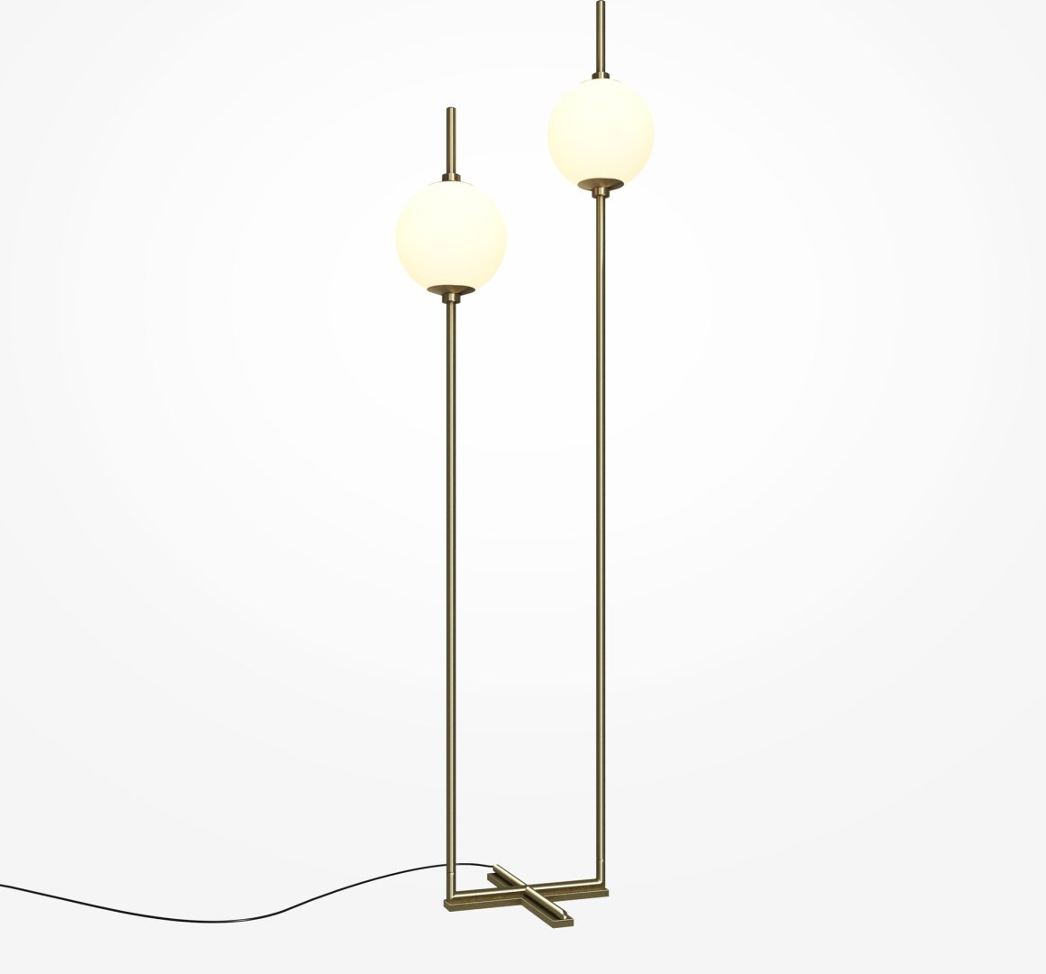 Напольная лампа Maytoni Table & Floor Z020FL-L12BS3K LED, 12 Вт, металл купить,NaN
