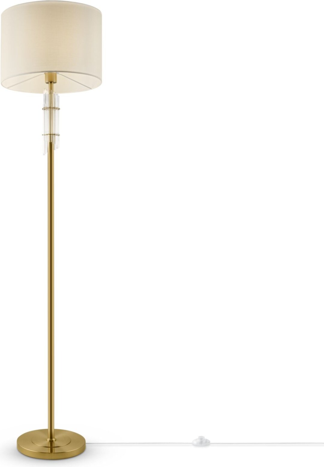 Напольная лампа Maytoni Alloro MOD088FL-01BS E27, 60 Вт, металл, ткань, стекло купить,NaN