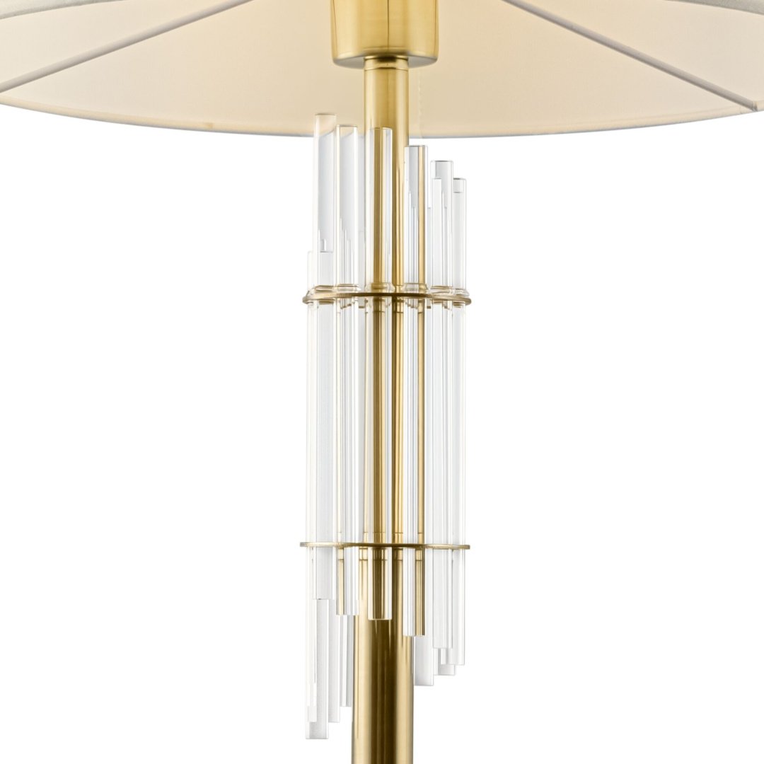 Напольная лампа Maytoni Alloro MOD088FL-01BS E27, 60 Вт, металл, ткань, стекло купить,NaN