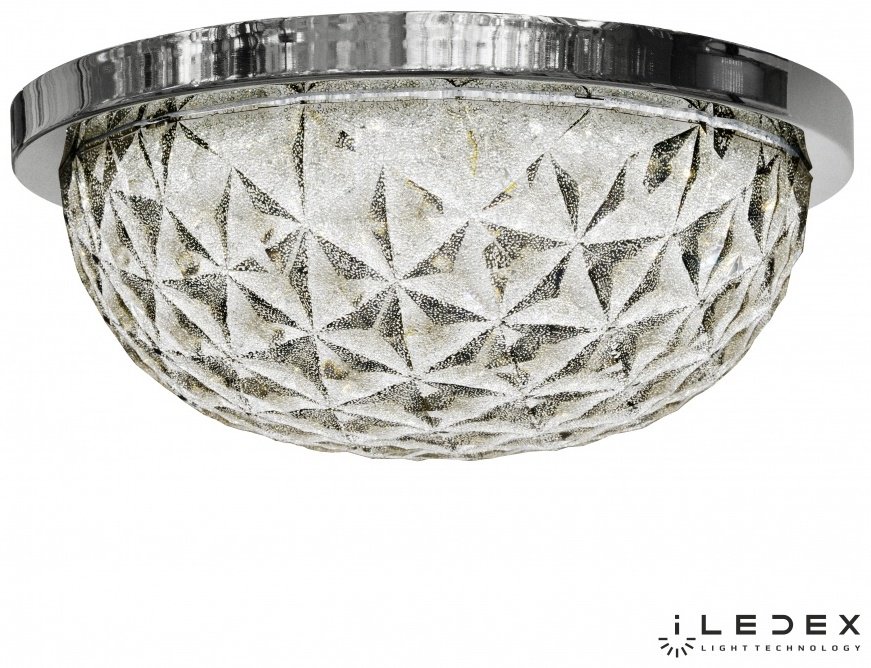 Светильник потолочный iLedex LED 36 Вт серебристый купить,NaN