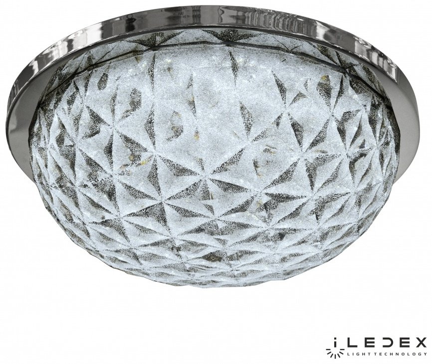 Светильник потолочный iLedex LED 36 Вт серебристый купить,NaN