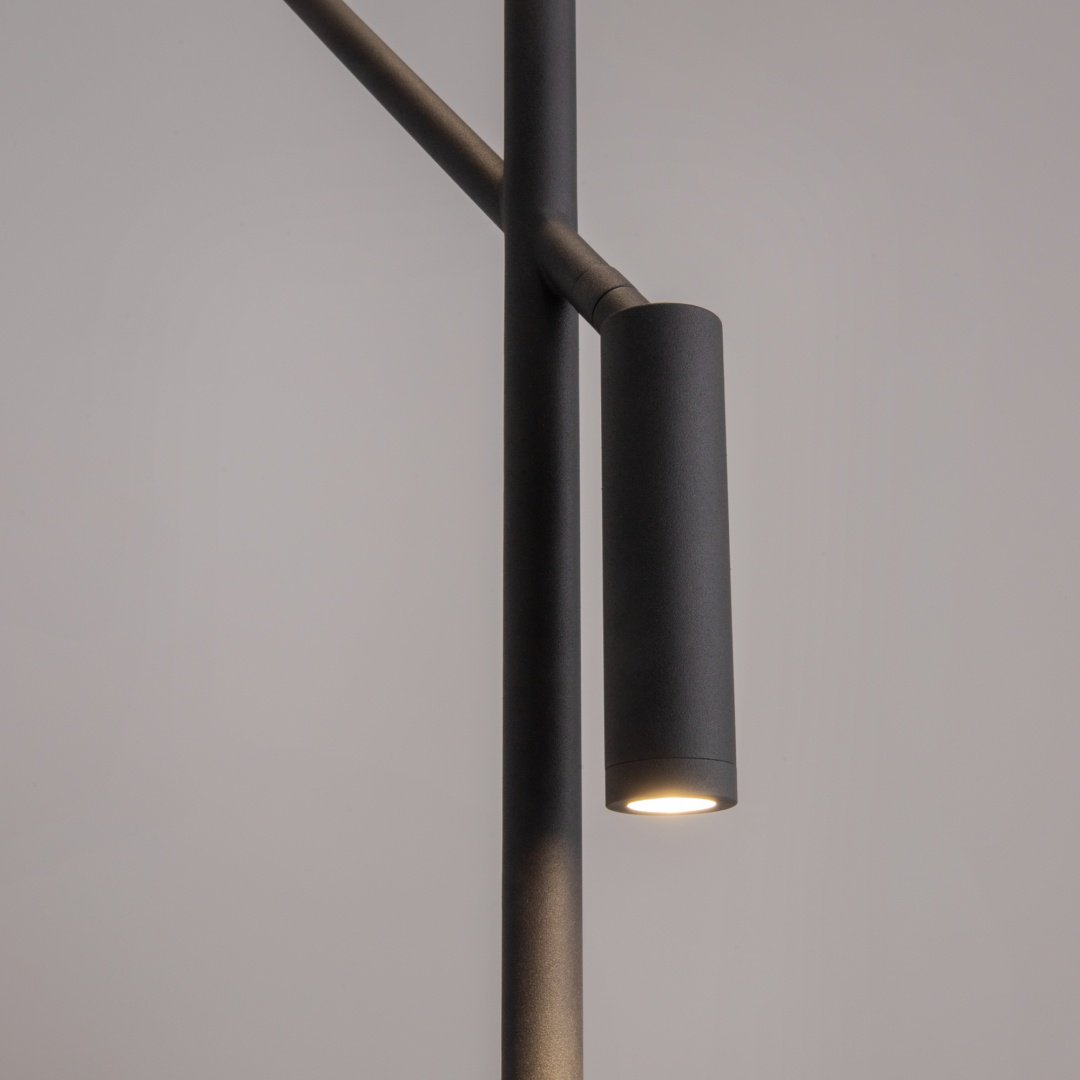 Напольная лампа Maytoni Modern MOD230FL-01B Е14, 3 Вт, металл купить,NaN
