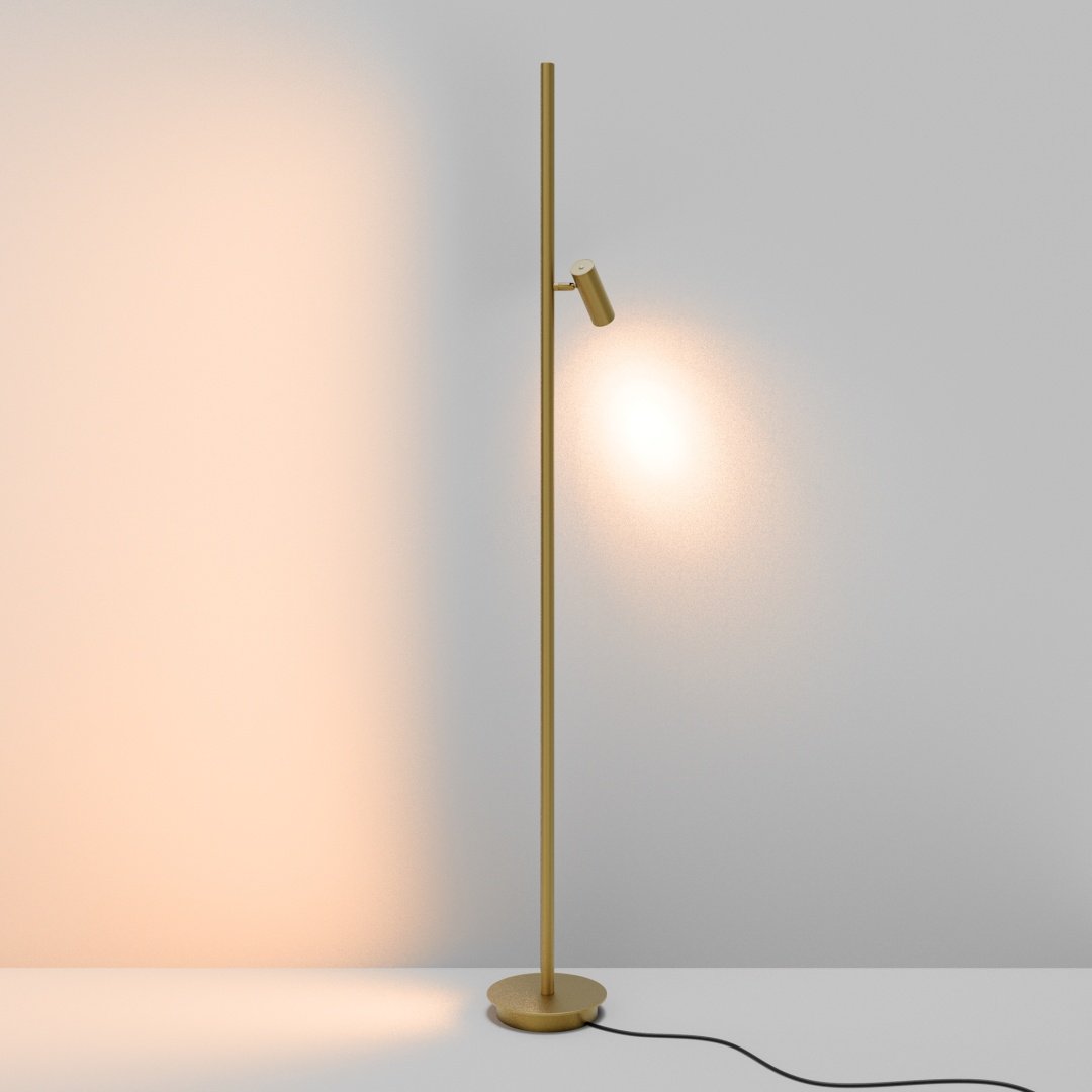 Напольная лампа Maytoni Modern LED, 14 Вт, алюминий купить,NaN