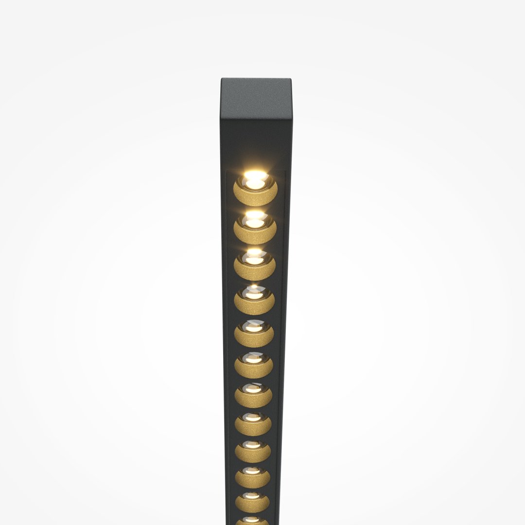 Напольная лампа Maytoni Emphaty MOD363FL-L14B3K LED, 26 Вт, алюминий, стекло купить,NaN