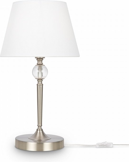 Настольная лампа Freya FR2190TL-01N E14, 40 Вт, металл, ткань купить,NaN