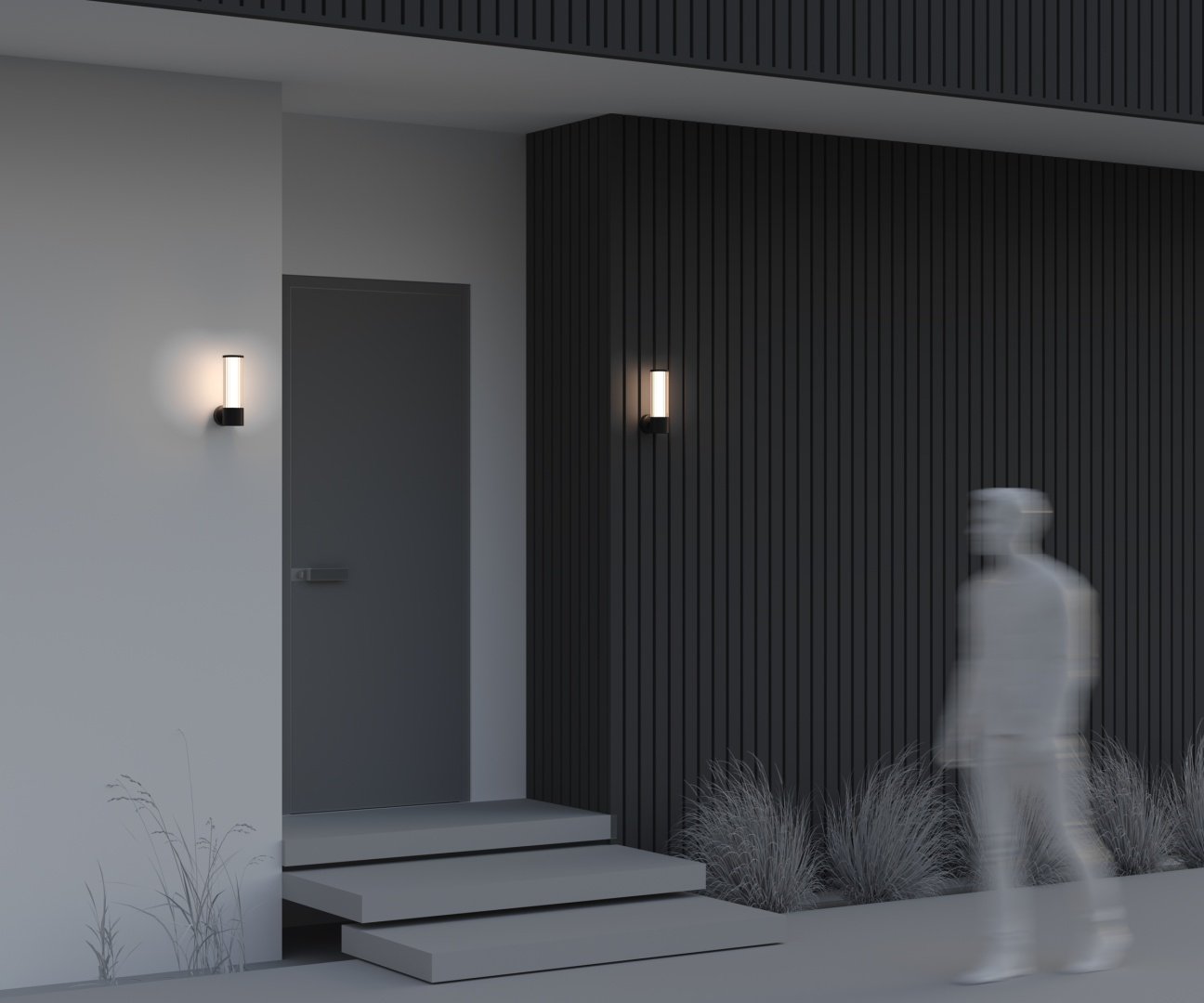 Уличный светильник настенное Outdoor LED 8 Вт 27 см купить,NaN