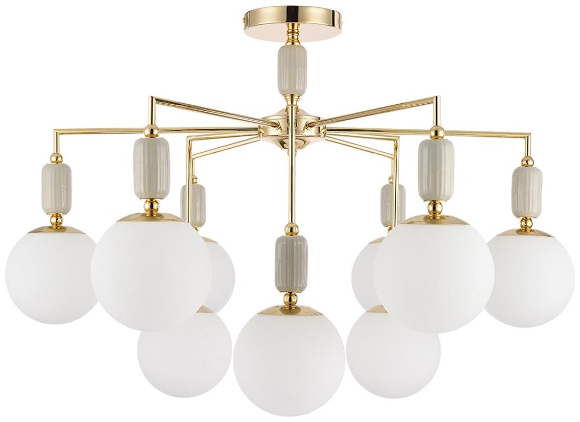 Светильник потолочный Lumion E14 40 Вт золотистый, белый, серый купить,NaN