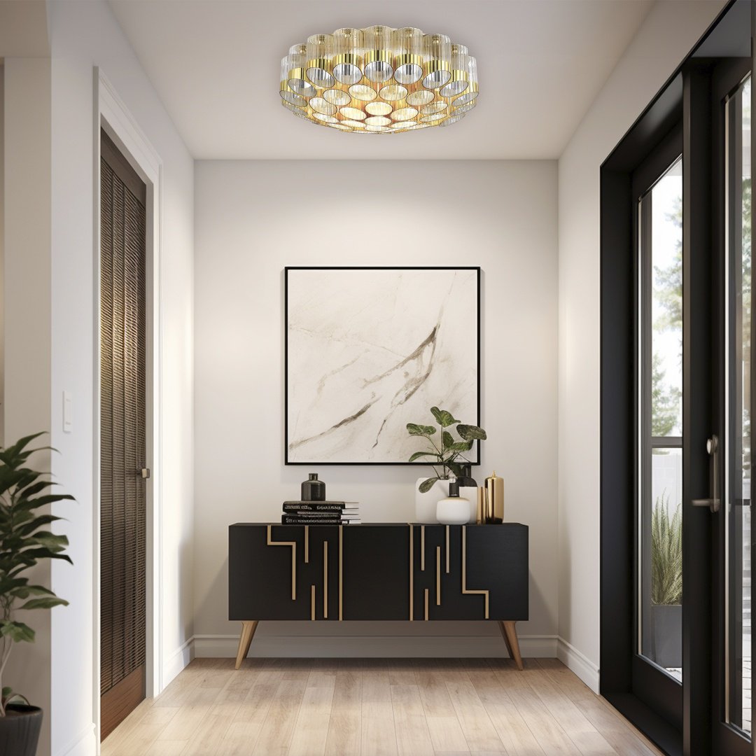Светильник потолочный ST Luce E14 60 Вт прозрачный