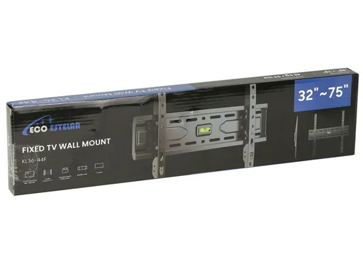 Кронштейн настенный для ТВ Eco Estelar KL36-44F 32"-75" чёрный