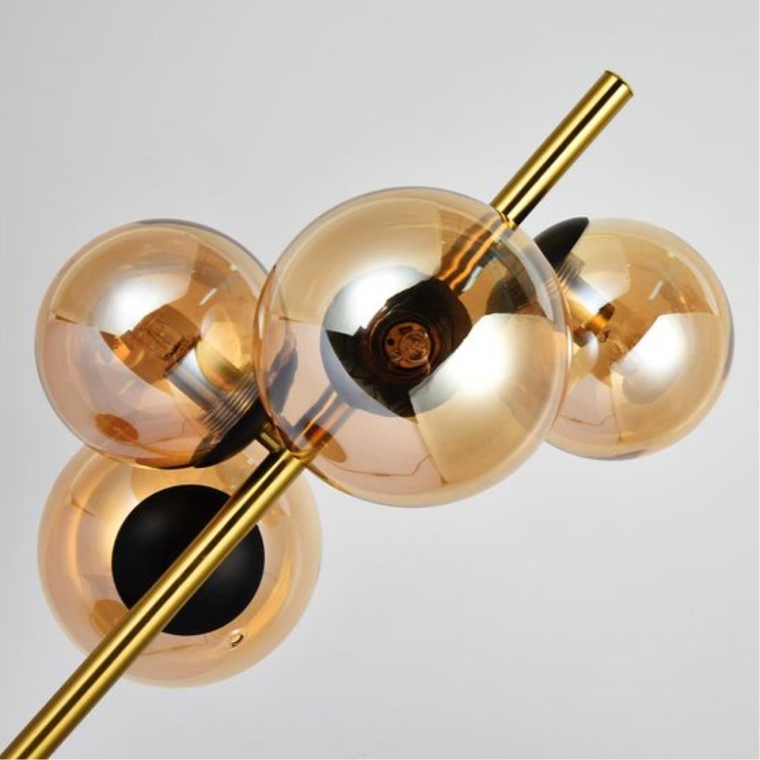 Настольная лампа Arte Lamp Gemini A2243LT-4PB G9, 33 Вт, металл, стекло купить,NaN