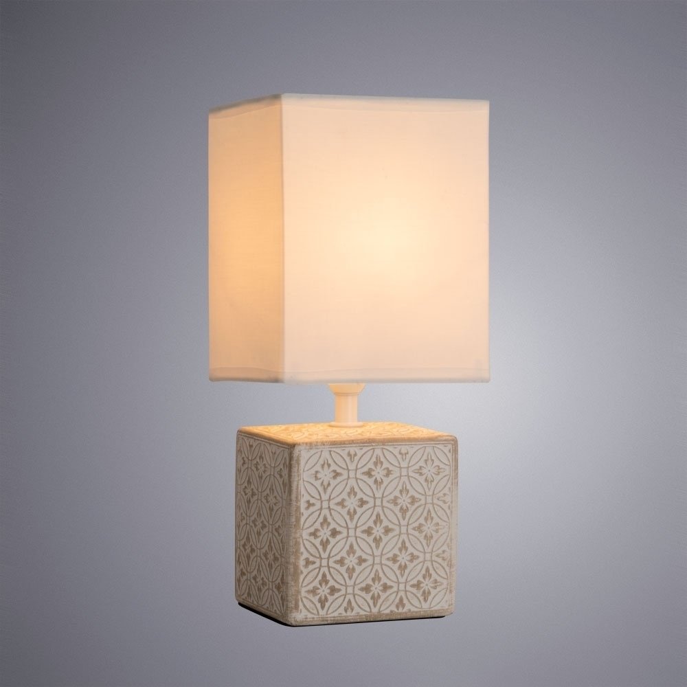 Настольная лампа Arte Lamp A4429LT-1WA E14, 40 Вт, керамика купить,NaN