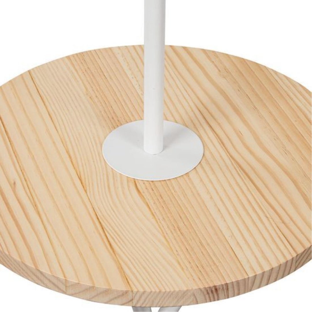 Напольная лампа Arte Lamp COMBO E27, 60 Вт, дерево, металл, ткань купить,NaN