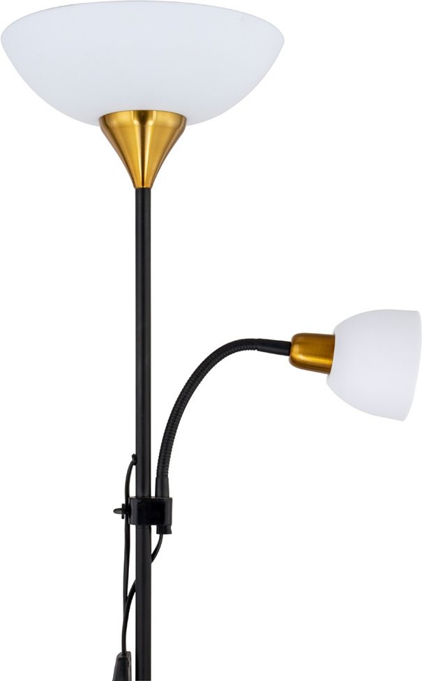 Напольная лампа Arte Lamp DUETTO DUETTO A9569PN-2BK E27, 60 Вт, пластик купить,NaN