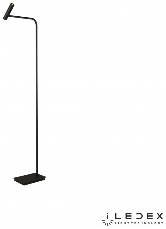 Напольная лампа iLedex Telescope 7010/1F BK LED, 6 Вт, металл купить,NaN