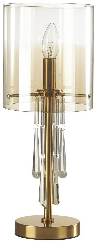 Настольная лампа Odeon Light 4886/1T E14, 3 Вт, стекло купить,NaN