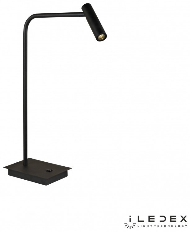 Настольная лампа iLedex Telescope 7010/1T BK LED, 3 Вт, металл купить,NaN
