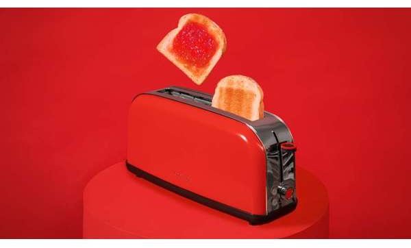 Тостер Cecotec Toastin' Time 850 красный - ForteMarket Тостер Cecotec Toastin' Time 850 красный купить,21990