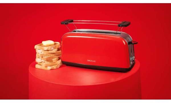 Тостер Cecotec Toastin' Time 850 красный - ForteMarket Тостер Cecotec Toastin' Time 850 красный купить,21990