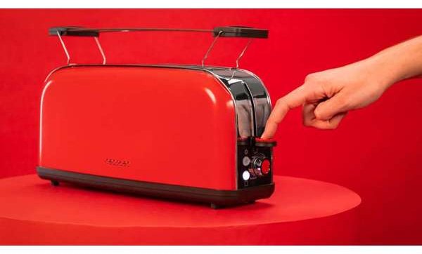 Тостер Cecotec Toastin' Time 850 красный - ForteMarket Тостер Cecotec Toastin' Time 850 красный купить,21990
