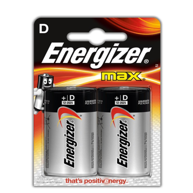 Батарейки Energizer D Power 3V 1.5V 2 шт
