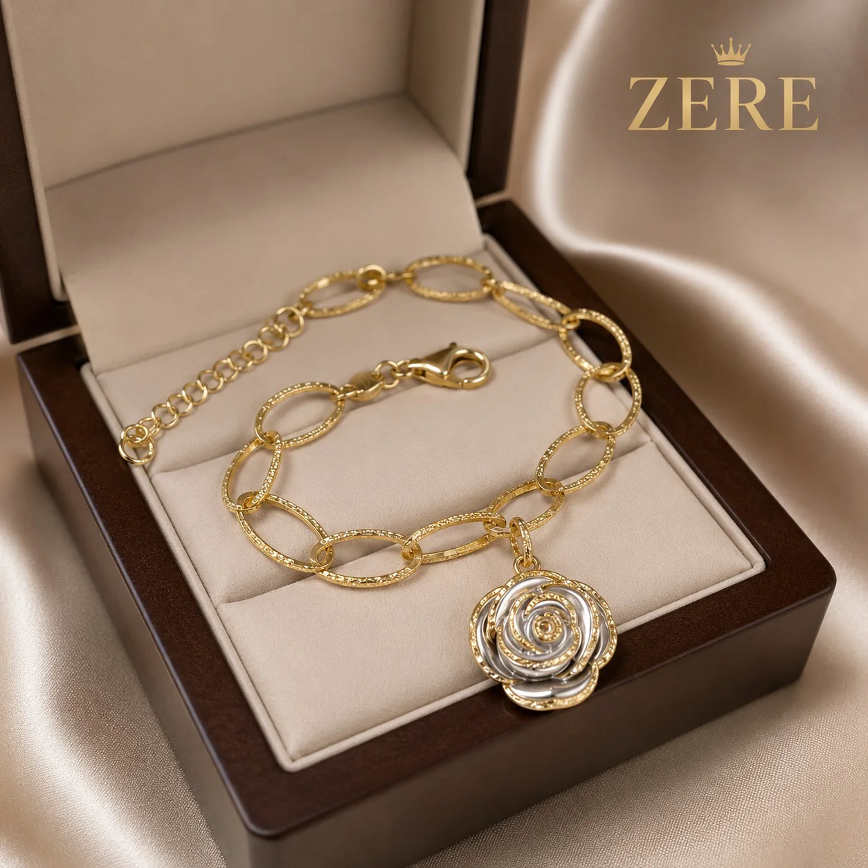 Браслет Zere ZR230706 жёлтое золото 6.38гр 19р - ForteMarket Браслет Zere ZR230706 жёлтое золото 6.38гр 19р купить,535300