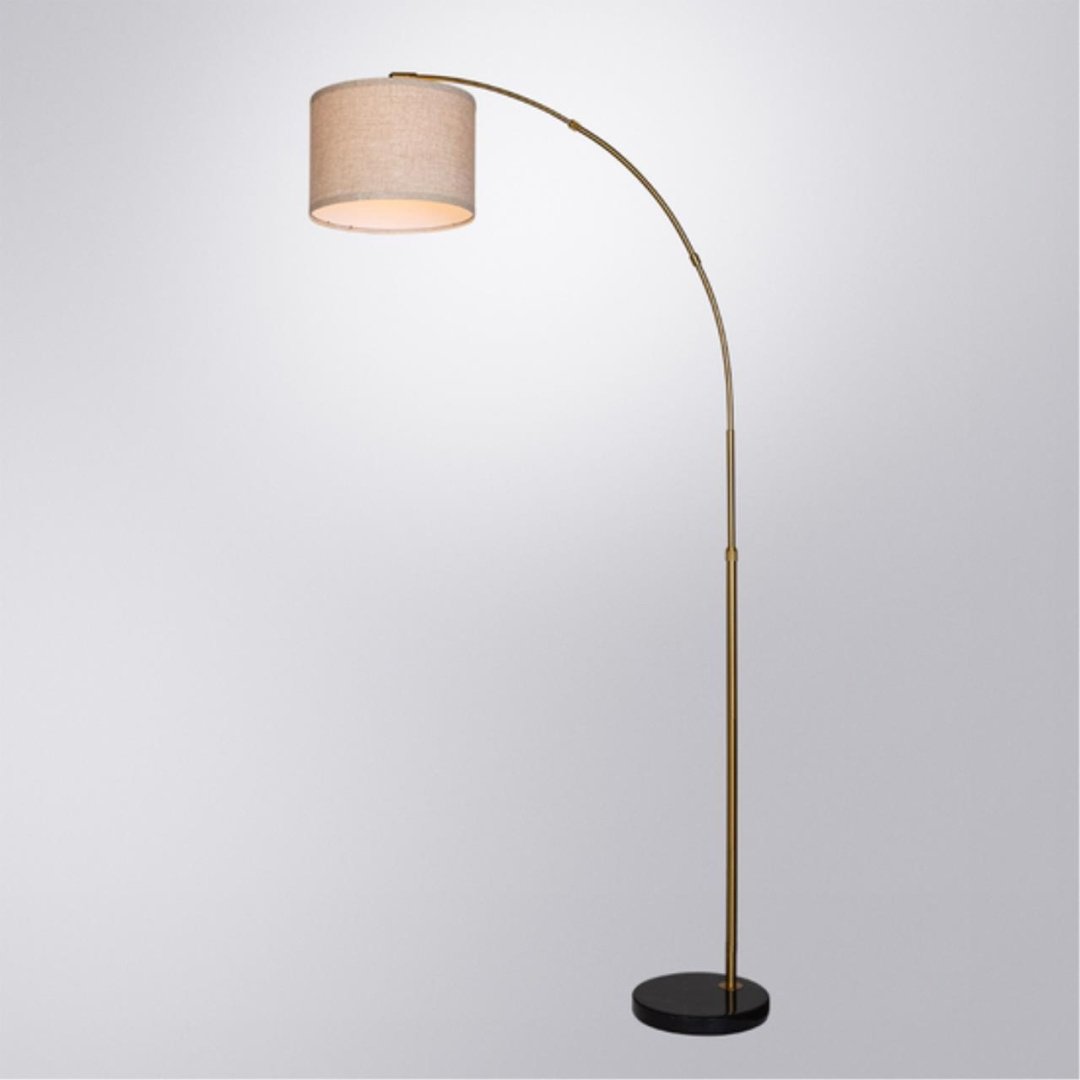 Напольная лампа Arte Lamp PAOLO A4060PN-1PB E27, 60 Вт, ткань купить,NaN