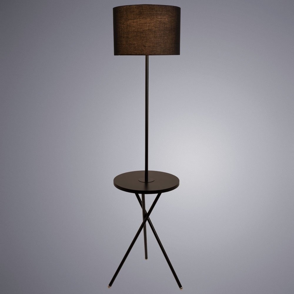 Напольная лампа Arte Lamp COMBO A2070PN-1BK E27, 60 Вт, металл купить,NaN