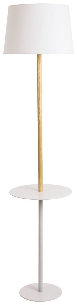 Напольная лампа Arte Lamp CONNOR A2102PN-1WH E27, 60 Вт, металл купить,NaN