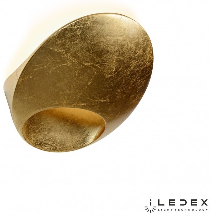 Светильник настенный iLedex LED 6 Вт золотистый купить,NaN