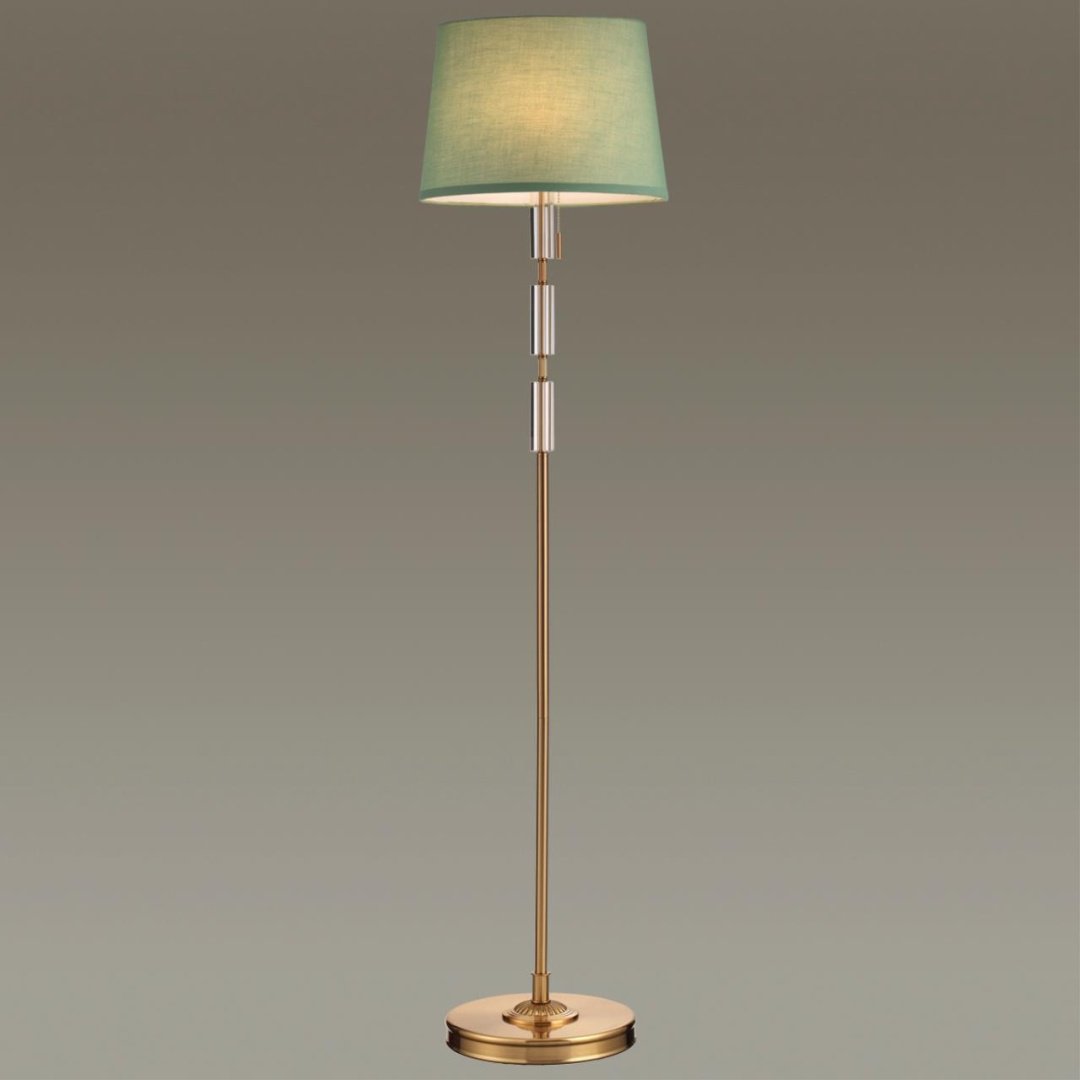 Напольная лампа Odeon Light London 4887/1F E27, 60 Вт, металл, ткань купить,NaN