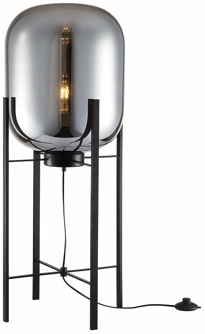 Напольная лампа ST Luce Bopone SL1050.715.01 E27, 40 Вт, металл, стекло купить,NaN