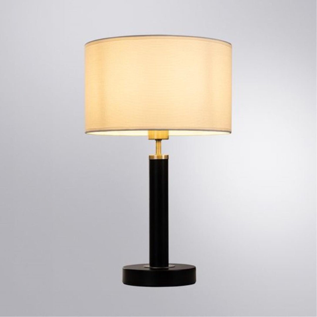 Настольная лампа Arte Lamp A5029LT-1SS E27, 60 Вт, металл, ткань купить,NaN