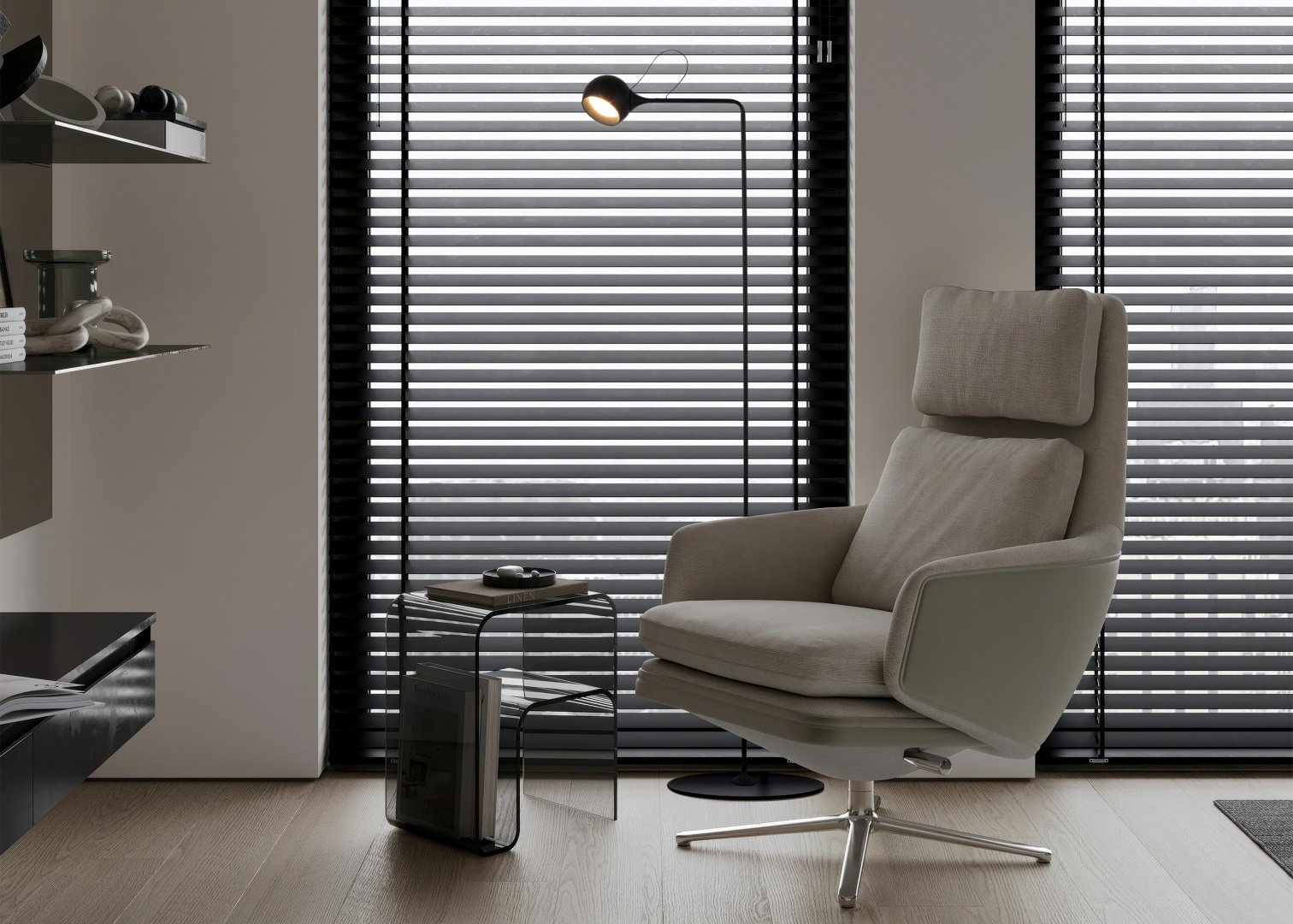 Напольная лампа Freya Modern LED, 9 Вт, металл купить,NaN