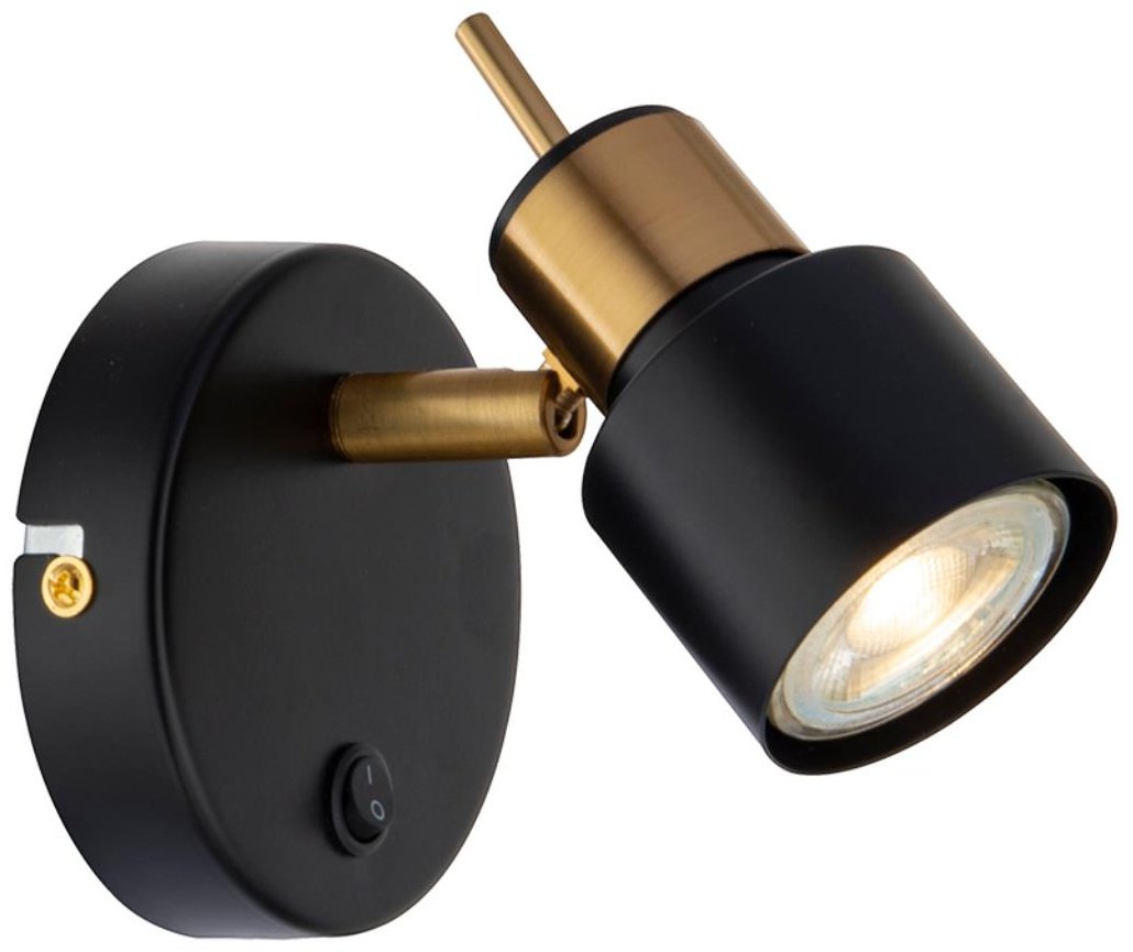 Спот Arte Lamp GU10 50 Вт 220 В A1906AP-1BK купить,NaN