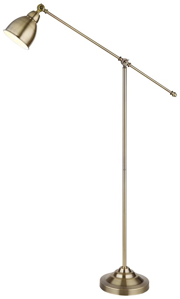 Напольная лампа Arte Lamp BRACCIO A2054PN-1AB E27, 60 Вт, металл купить,NaN