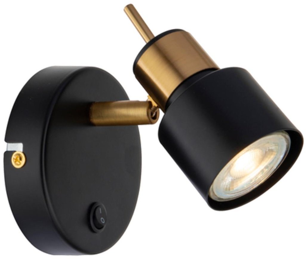 Спот Arte Lamp GU10 50 Вт 220 В A1906AP-1BK купить,NaN