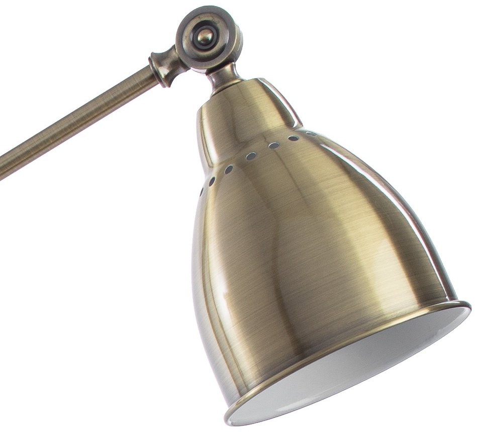 Напольная лампа Arte Lamp BRACCIO A2054PN-1AB E27, 60 Вт, металл купить,NaN