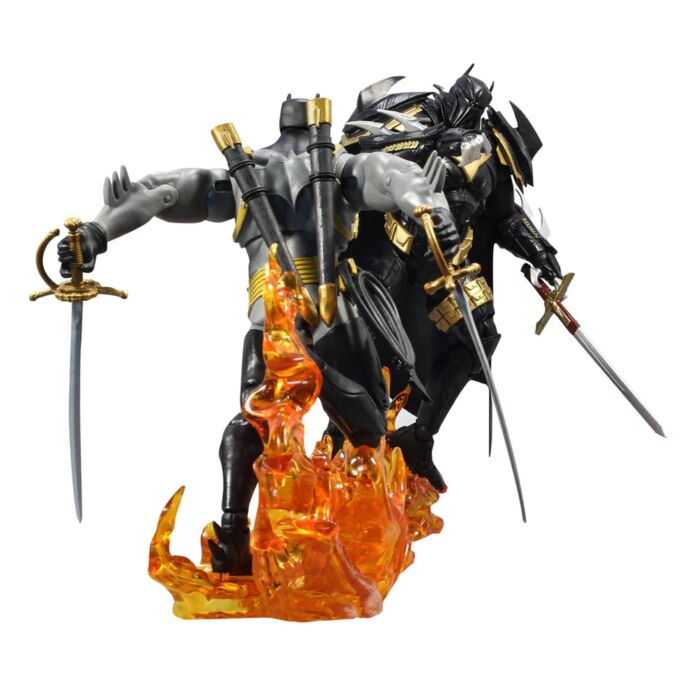 Набор фигурок McFarlane DC Multiverse Batman Curse of the White Knight Batman vs Azrael Batman Armor 18 см купить,NaN