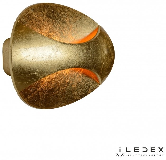 Светильник настенный iLedex LED 6 Вт золотистый купить,NaN