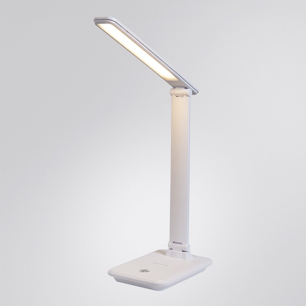 Настольная лампа Arte Lamp A5123LT-1WH LED, 9 Вт, металл, пластик купить,NaN