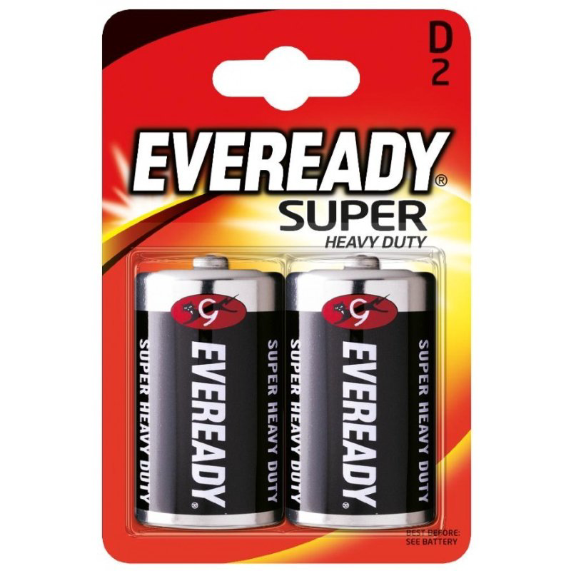 Батарейки Energizer R20-D Eveready SHD 2 купить,NaN