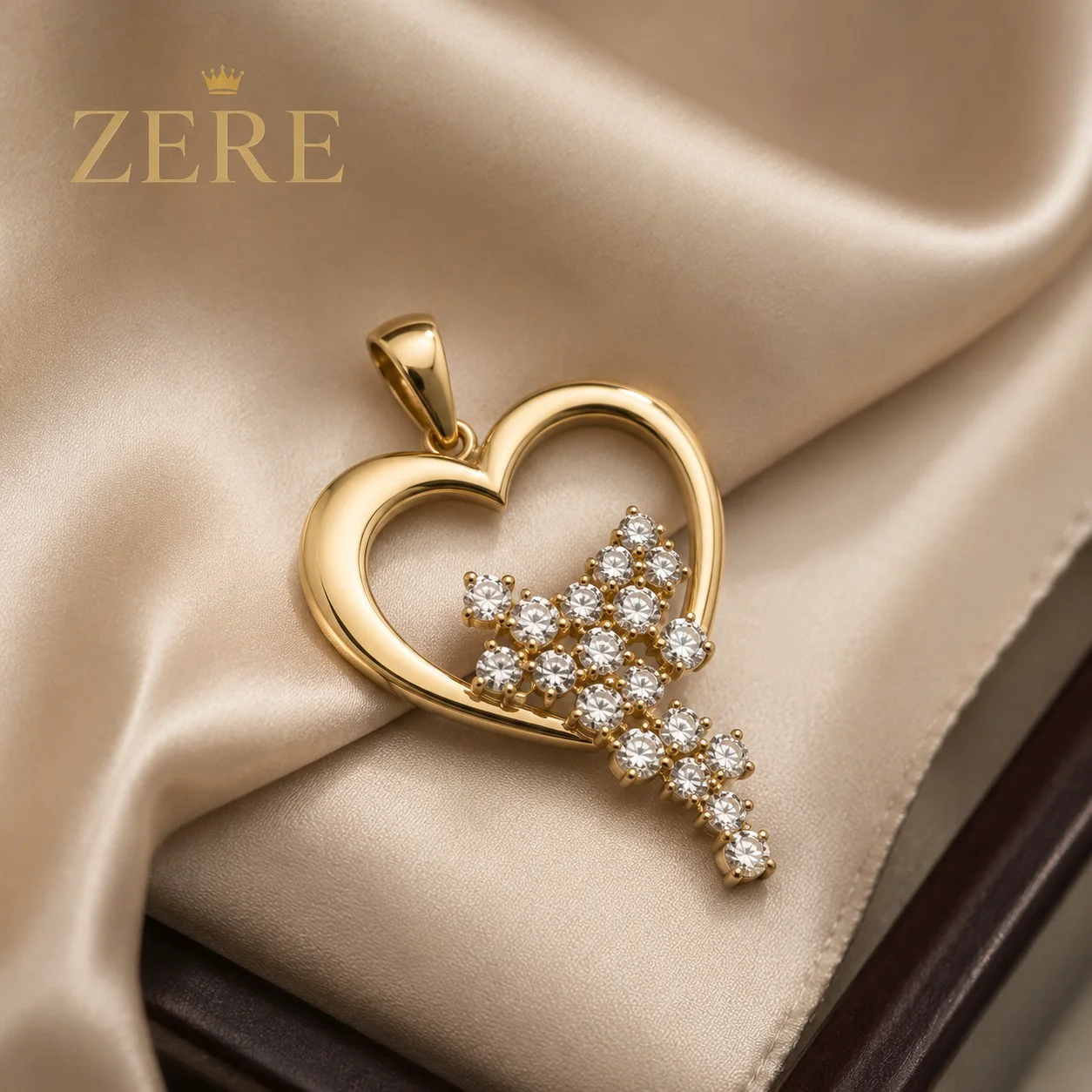 Кулон Zere ZR230708 желтое золото 3.23гр - ForteMarket Кулон Zere ZR230708 желтое золото 3.23гр купить,267550