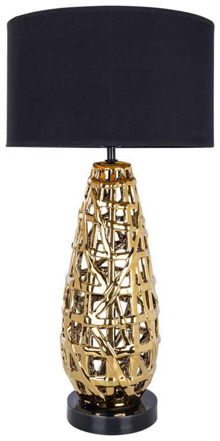 Настольная лампа Arte Lamp A4002LT-1GO E27, 40 Вт, ткань купить,NaN