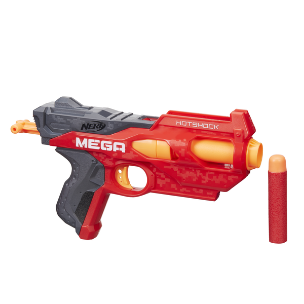 Бластер Hasbro Nerf Mega Хотшок B4969EU4 красный купить,NaN