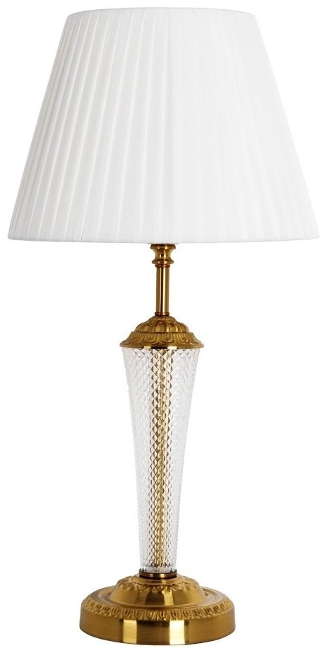 Настольная лампа Arte Lamp Gracie A7301LT-1PB E27, 40 Вт, металл, ткань купить,NaN