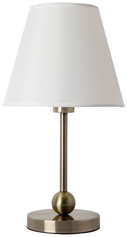 Настольная лампа Arte Lamp A2581LT-1AB E27, 60 Вт, металл, ткань купить,NaN