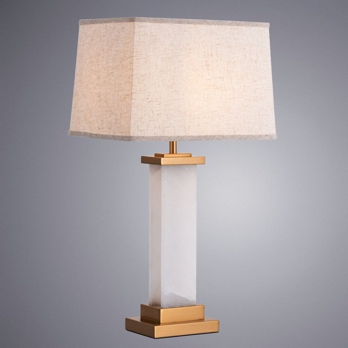 Настольная лампа Arte Lamp A4501LT-1PB E27, 60 Вт, металл, ткань купить,NaN