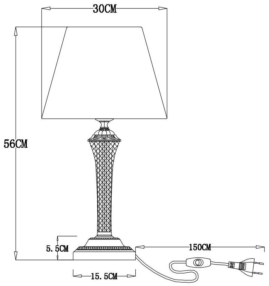 Настольная лампа Arte Lamp Gracie A7301LT-1PB E27, 40 Вт, металл, ткань купить,NaN