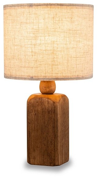 Настольная лампа Freya Modern FR5326TL-01W E27, 60 Вт, дерево