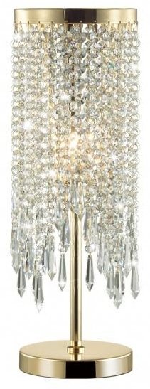 Настольная лампа Odeon Light CHOKKA 5028/1T E14, 40 Вт, металл, хрусталь